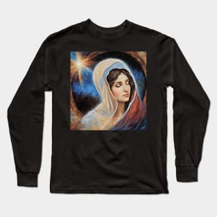 Holy Mary and signs Long Sleeve T-Shirt